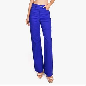 Celebrity Pink Wide Leg High Waisted Pants